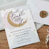 キラキラキラ小さな星のジェンダーが明らかにする 招待状