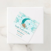 キラキラキラ小さな星クマ赤ちゃんシャワー フェイバータグ (インサイチュ)