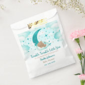 キラキラキラ小さな星クマ赤ちゃんシャワー フェイバーバッグ (封をした状態)