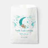 キラキラキラ小さな星クマ赤ちゃんシャワー フェイバーバッグ (正面)