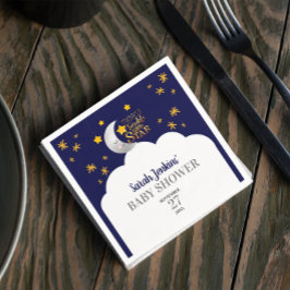 キラキラキラ星ベビーシャワー スタンダードカクテルナプキン
