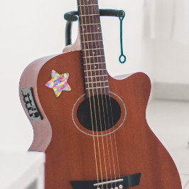 キラキラパーソナライズされた輝くクリスマス 星シール