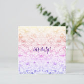 キラキラパーティーの招待状 (スタンド正面)