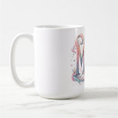 キラキラフローラママ コーヒーマグカップ (左)