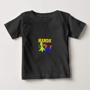 キラキラブー! ガール TGIF 感謝してもしきれない金曜日だよハクン ベビーTシャツ