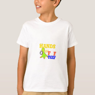 キラキラブー! ガール TGIF 感謝してもしきれない金曜日だよハクン Tシャツ