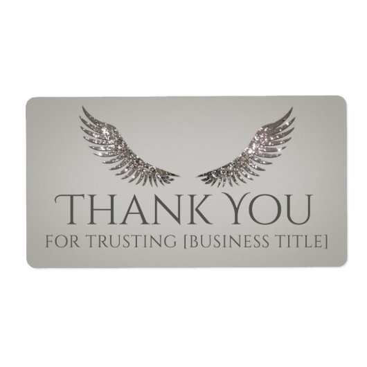 キラキラマスカラ まつげエクステ 贅沢ラベル ラベル (正面)