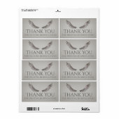 キラキラマスカラ まつげエクステ 贅沢ラベル ラベル (フルシート)