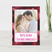 キラキララブ すぐ返信する フォト シーズンカード (正面)