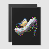 キラキラリトルタイ マグネット招待状 (正面/裏面)