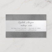 キラキラロイヤリティカード、レザールック ロイヤリティカード (裏面)