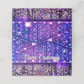 キラキラ光の座席表 プレイスカード (外部開封)