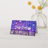 キラキラ光の座席表 プレイスカード (正面)