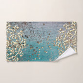 キラキラ光る玉曼荼羅手拭セット バスタオルセット (ハンドタオル)