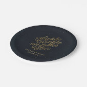 キラキラ光る私の小さな星 ペーパープレート (アングル)