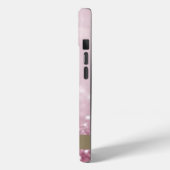 キラキラ光る背景に滴るアイス Case-Mate iPhoneケース (裏面 / 左)