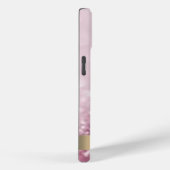 キラキラ光る背景に滴るアイス Case-Mate iPhoneケース (裏面 / 右)