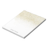 キラキラ光る金ゴールド ノートパッド (回転)