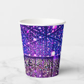 キラキラ光紙カップ 紙コップ (裏面)