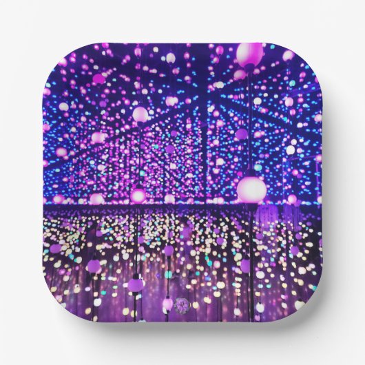 キラキラ光7" ペーパープレート (正面)