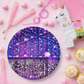 キラキラ光9インチ紙プレート ペーパープレート (パーティー)