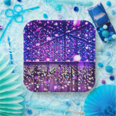 キラキラ光9" ペーパープレート (パーティー)