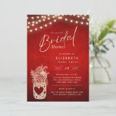 キラキラ光 |バ素朴ンウッドランド結婚ズ 招待状 (スタンド正面)