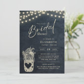 キラキラ光 |バ素朴ンウッドランド結婚ズ 招待状 (スタンド正面)