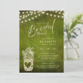 キラキラ光 |バ素朴ンウッドランド結婚ズ 招待状 (スタンド正面)