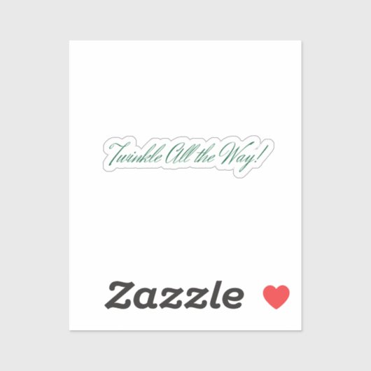 キラキラ光！ホリデーステッカー シール (シート)