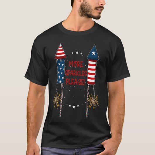 キラキラ光 Tシャツ (正面)