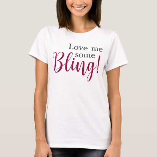 キラキラ大好き!面白い格言 Tシャツ (正面)