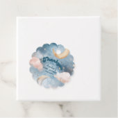 キラキラ小さな星かわいい赤ちゃんシャワー フェイバータグ (インサイチュ)