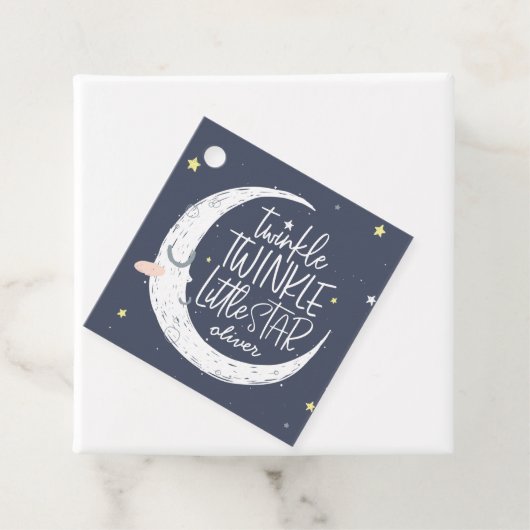 キラキラ小さな星の誕生日パーティータグ フェイバータグ (インサイチュ)