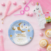 キラキラ小さな星カスタム ペーパープレート (パーティー)