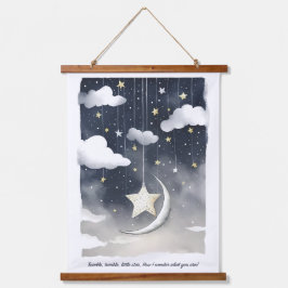 キラキラ小さな星 吊り下げ型タペストリー