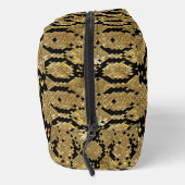 キラキラ性動物の皮膚プリントパターンカスタムモノグラム ドップキット (右)