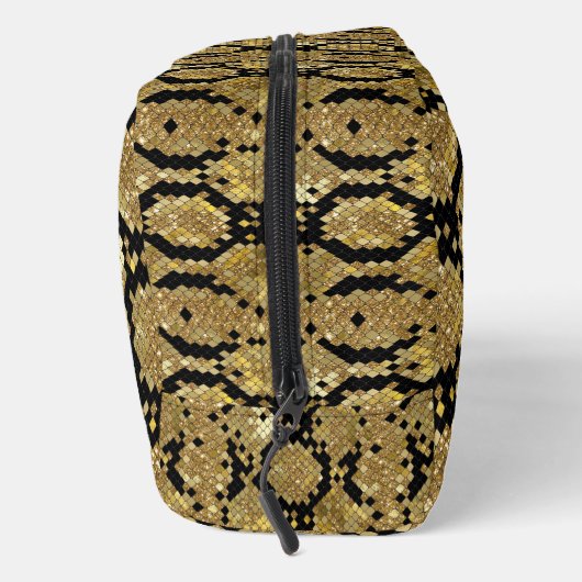 キラキラ性動物の皮膚プリントパターンカスタムモノグラム ドップキット (右)