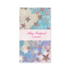 キラキラ星のおしゃれな名刺