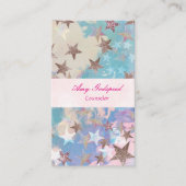 キラキラ星のおしゃれな名刺 名刺 (正面)