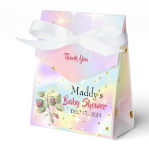 キラキラ星イチゴありがとう赤ちゃんシャワー