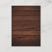 キラキラ素朴キラキラ星の赤ちゃんシャワー エンクロージャーカード (裏面)