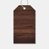 キラキラ素朴キラキラ星の赤ちゃんシャワー ギフトタグ (裏面)