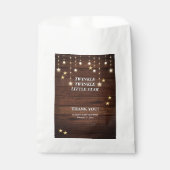 キラキラ素朴キラキラ星の赤ちゃんシャワー フェイバーバッグ (正面)