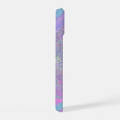 キラキラ結晶オルガンザ iPhone 15ケース (右側面)