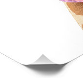 キラキラ色のピンクの帽子 ポスター (コーナー)