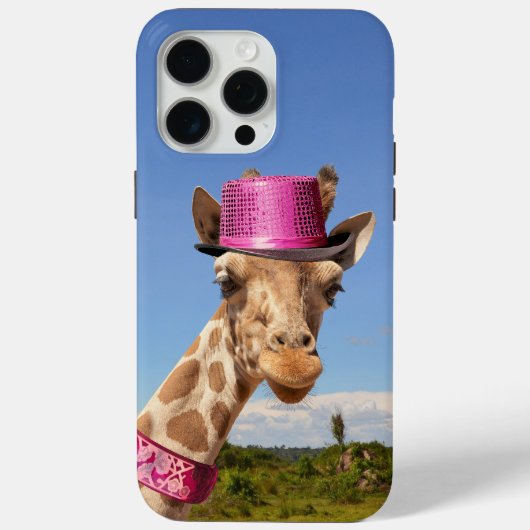 キラキラ色のピンクの帽子 Case-Mate iPhoneケース (裏面)