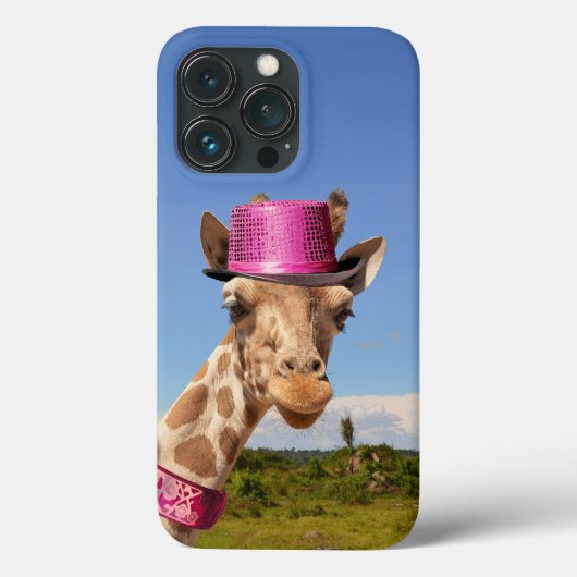 キラキラ色のピンクの帽子 Case-Mate iPhoneケース (裏面)
