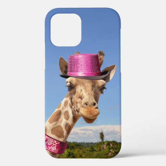 キラキラ色のピンクの帽子 Case-Mate iPhoneケース (裏面)