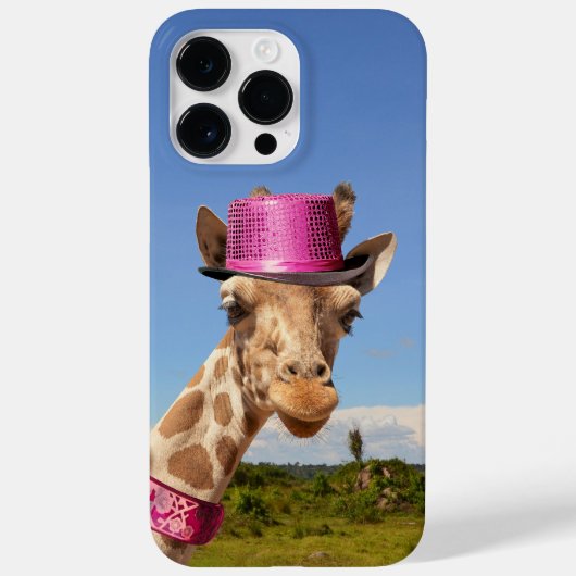 キラキラ色のピンクの帽子 Case-Mate iPhoneケース (裏面)